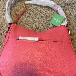 Kate Spade Coral Leather Shoulder Bag